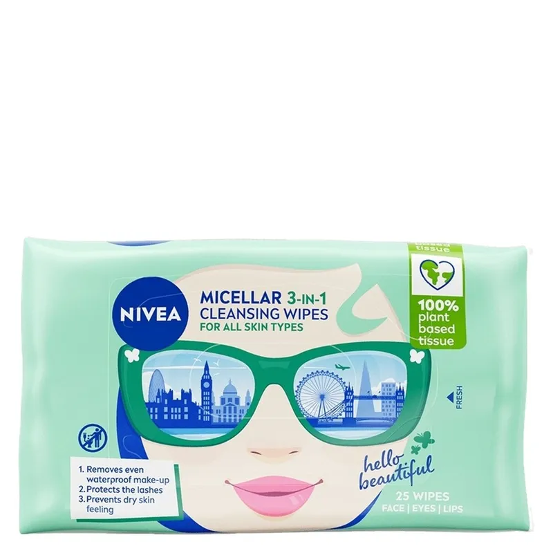 NIVEA MicellAIR Expert Wipes 25 pcs - 25 pcs