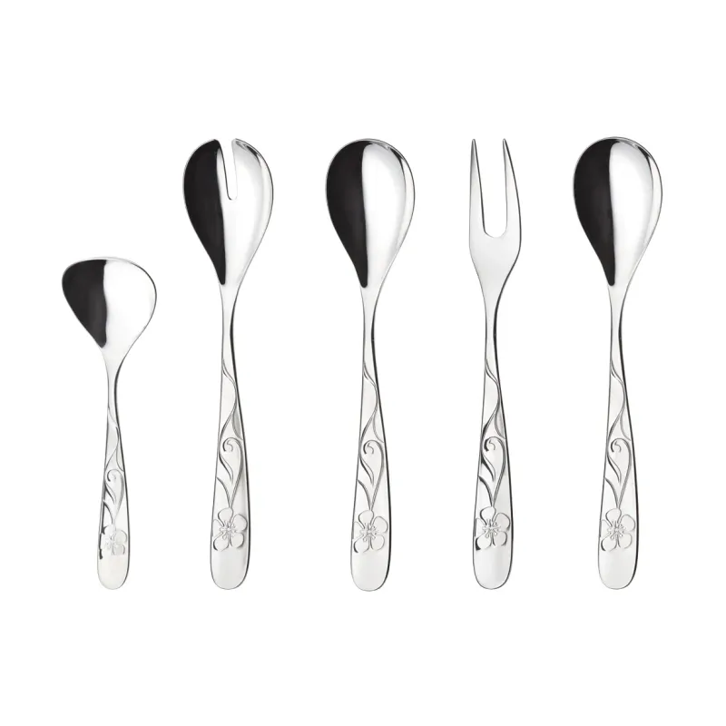 Hardanger Bestikk Sanna serveringsset 5 delar