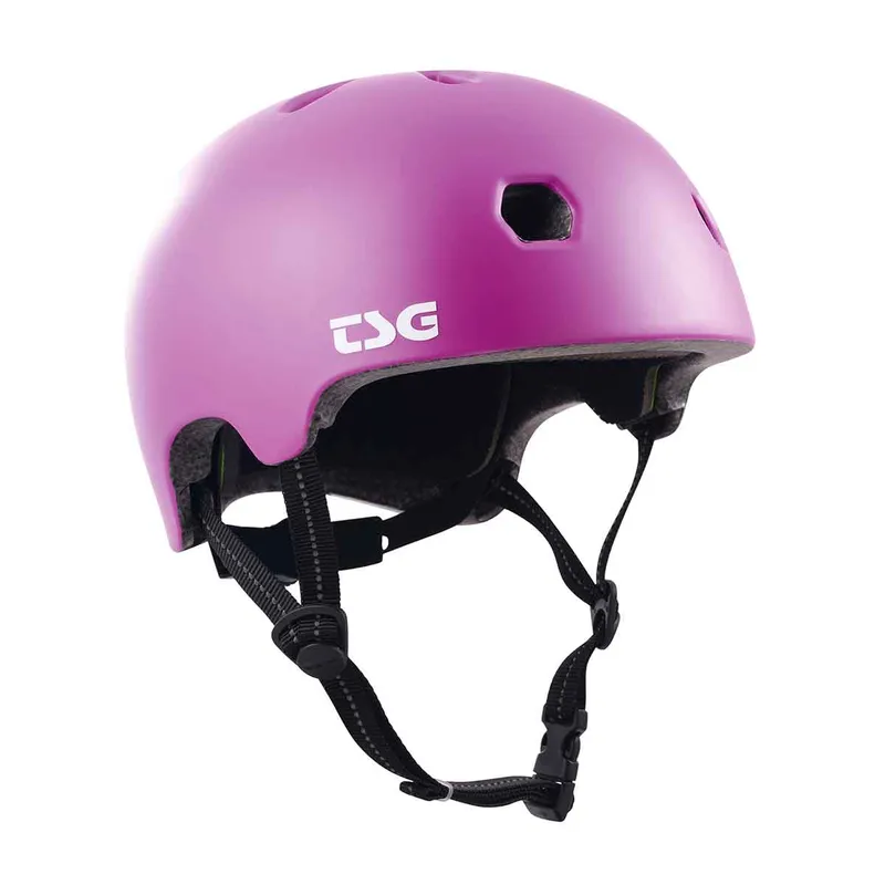TSG Cykelhjälm - Meta Solid Color - Satin Purple Magi