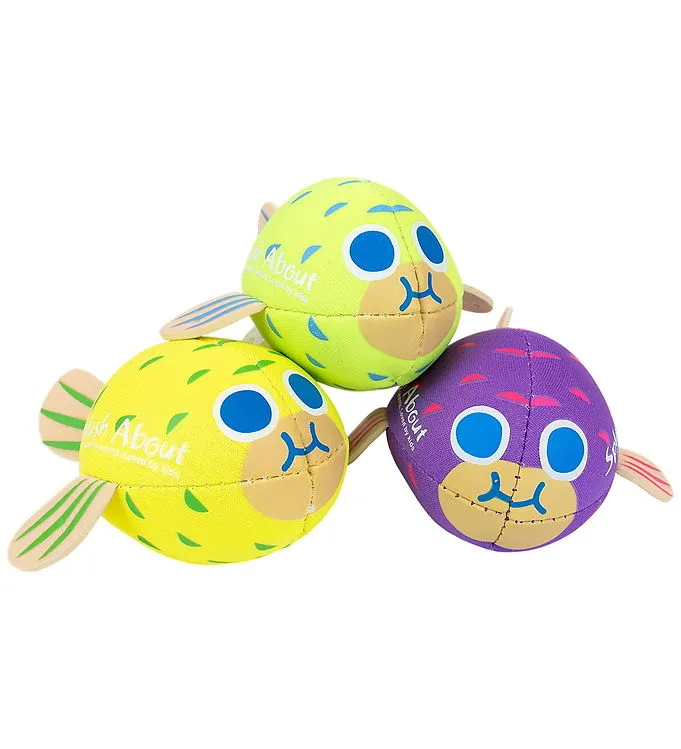 Splash About Badleksaker - Blåsfisk - 3-pack