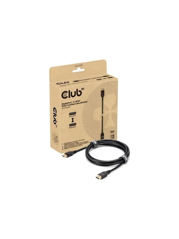 Club 3D - DisplayPort cable - DisplayPort to DisplayPort - 3 m