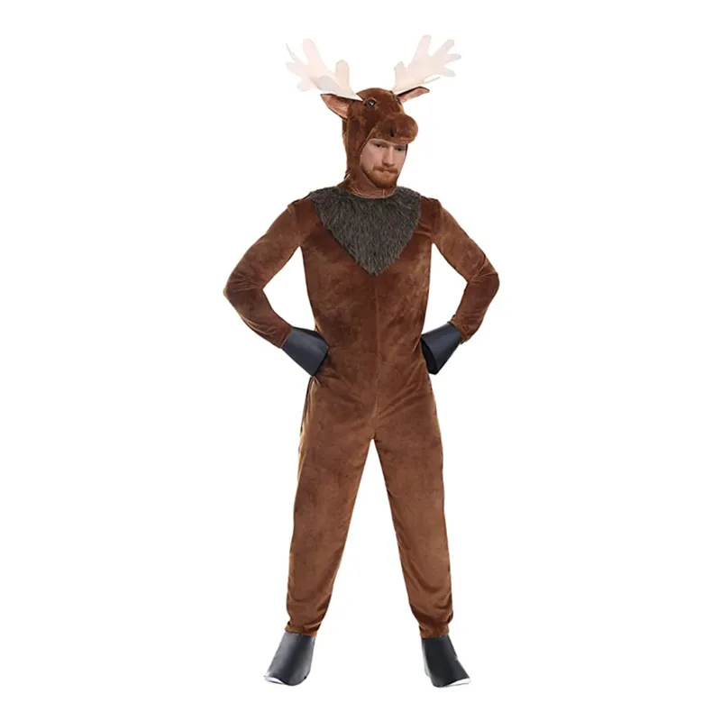 Älg Deluxe Maskeraddräkt - One size