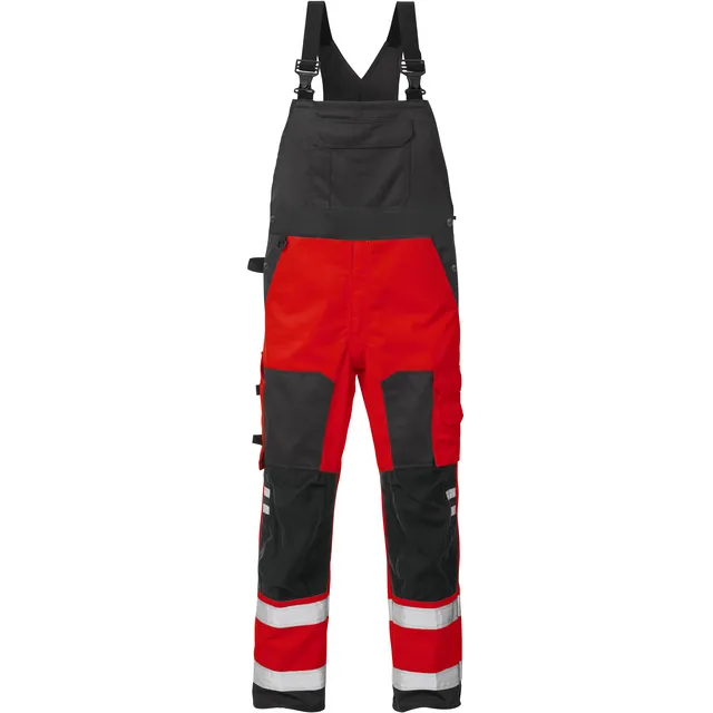 HÄNGSLEBYXA VARSEL 1015 PLU VARSELRÖD/SVART STL D112 | Beijerbygg Byggmaterial