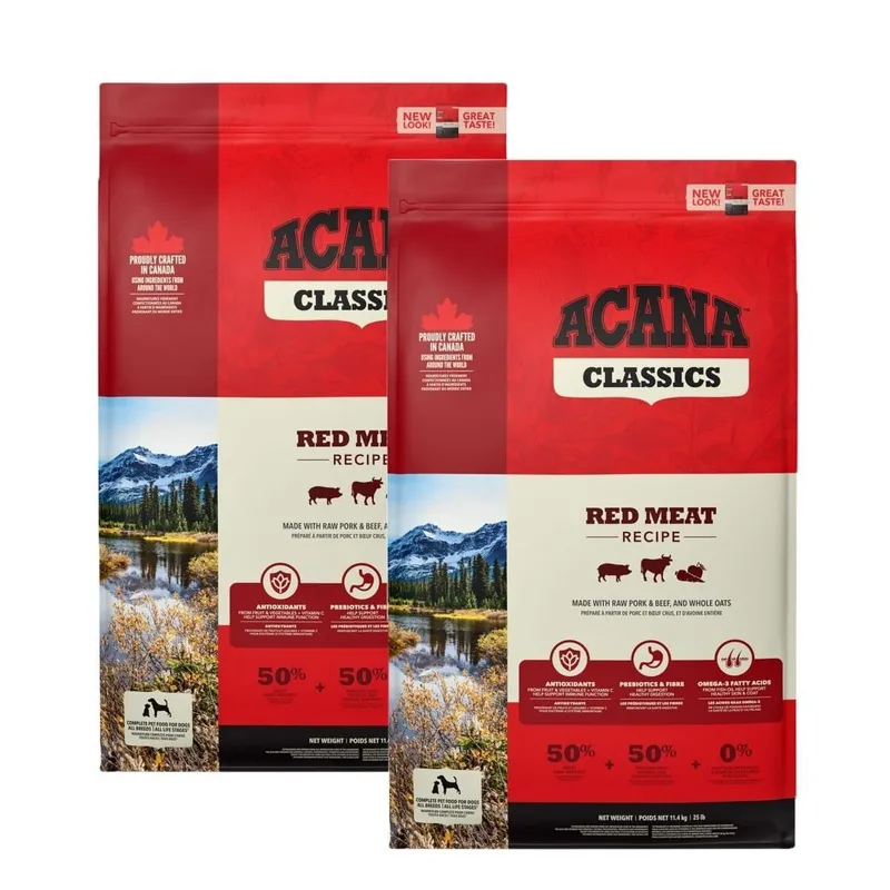 Acana Classics Red Meat - torrfoder för hund - 9,7 kg