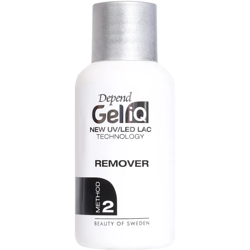 Depend Gel Manicure Complete Starter System Builder Kit, Remover Method, High Shine 35ml, Removal Wraps