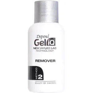 Depend Gel Manicure Complete Starter System Builder Kit, Remover Method, High Shine 35ml, Removal Wraps