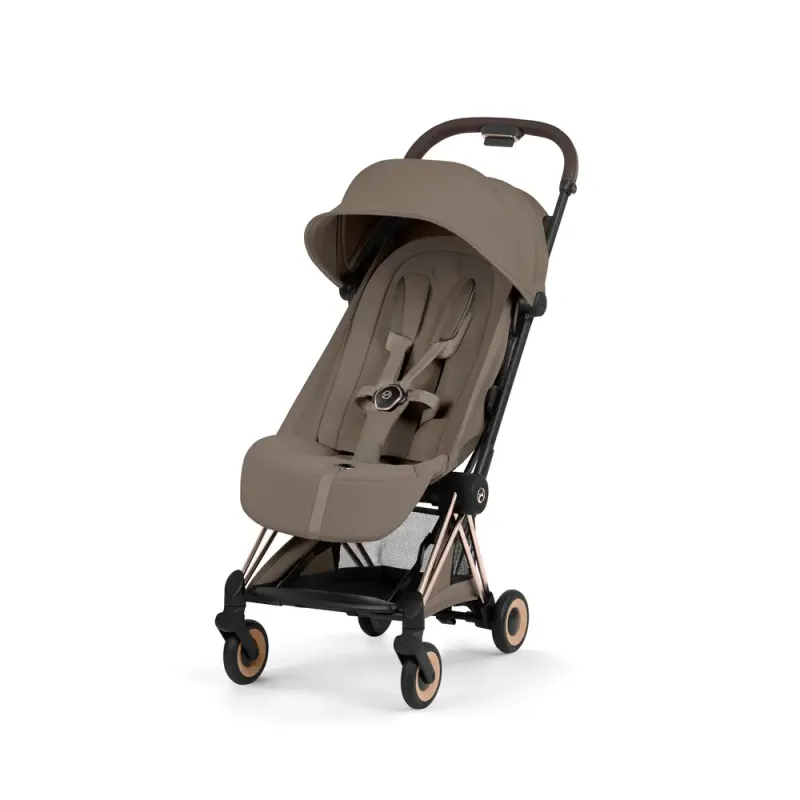 Cybex Coya Style Resevagn - Rosegold/Coconut Brown