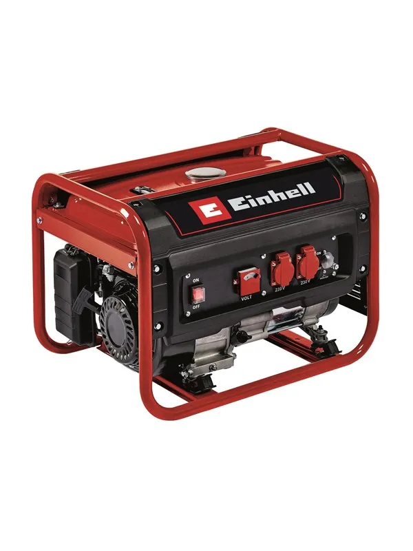 Einhell TC-PG 25/1/E5 bensindriven generator med 2×230 V uttag 2 400 Watt