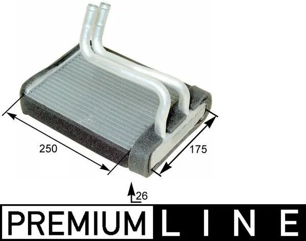 MAHLE AH 176 000P Värmepaket