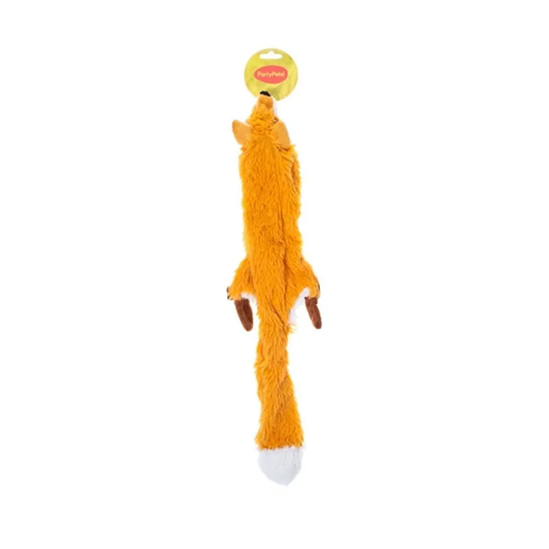 Dubi Skinnies Fox hundleksak i rep 55 cm