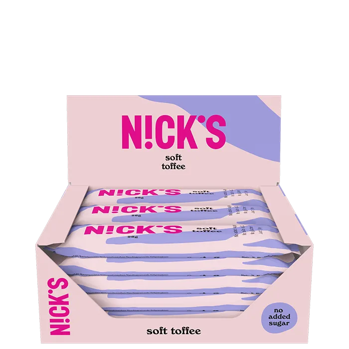 15 x NICKS Chokladbars 28 g Soft Toffee