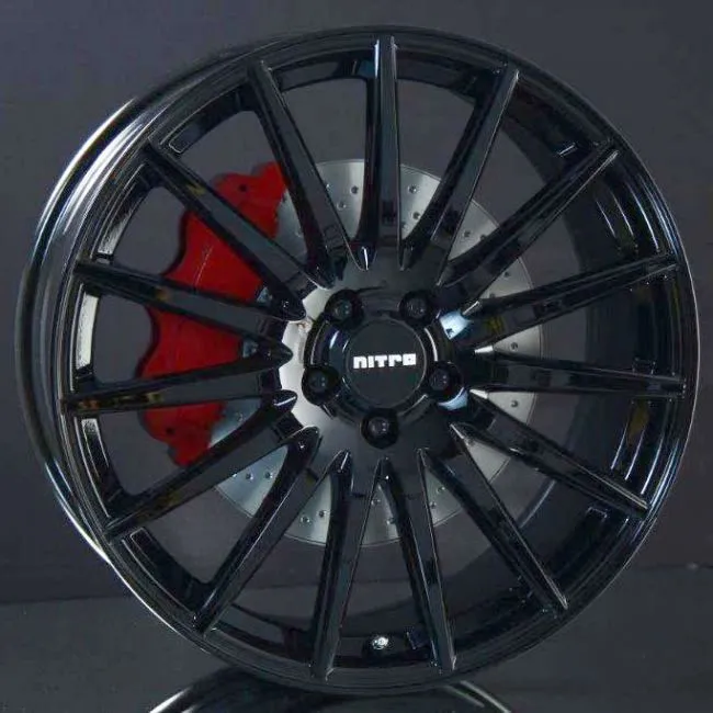 Nitro Sting FF Gloss Black - 9/19 5/108 ET53 B63.3