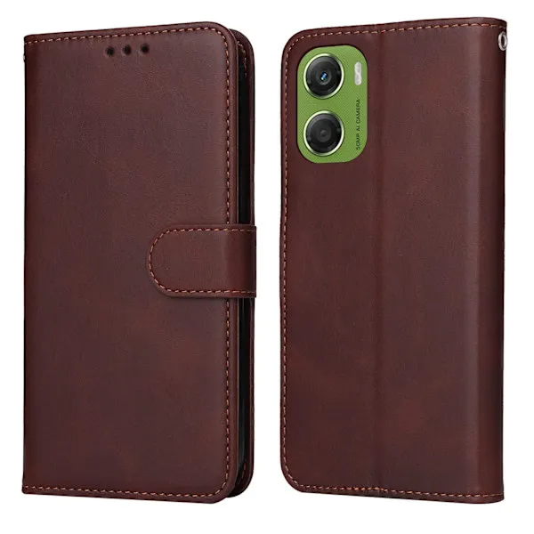 SKALO Motorola Moto G06 4G PU-läder Plånboksfodral (#8265)