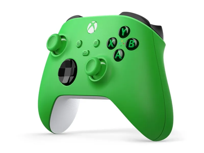 Microsoft Xbox - Velocity Green - Wireless Controller - Microsoft Xbox Series X