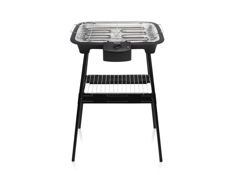 El-grill med stativ BQ-2883 inkl hylla 2000W