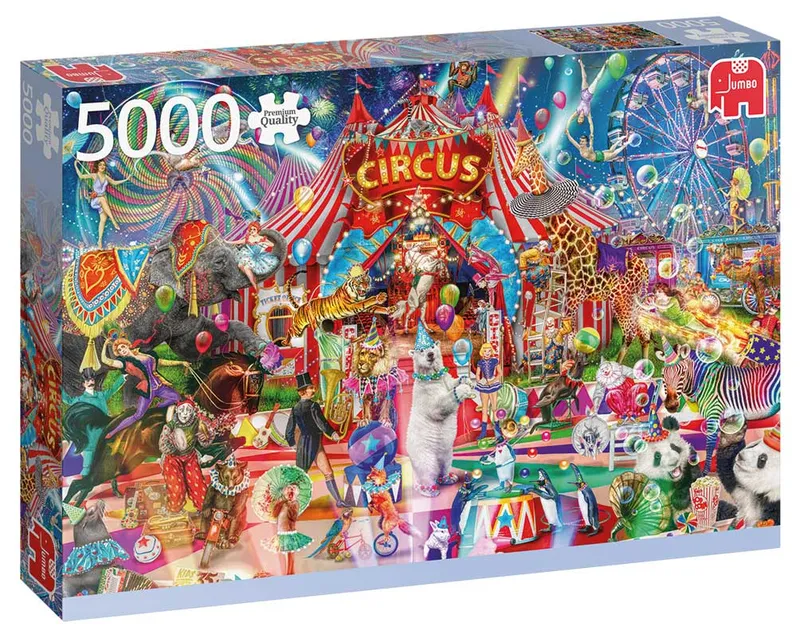 Pussel – En natt på cirkusen 5000 Bitar
