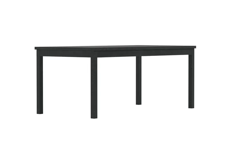 VENTURE HOME Kenya trädgårdsbord, rektangulärt - svart teak (90×180)
