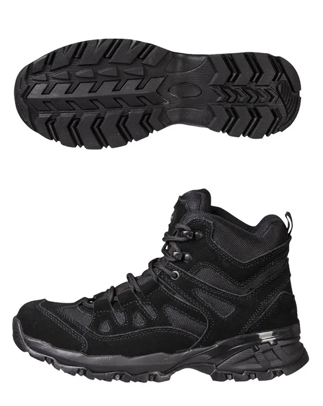 Mil-Tec Squad kängor Svart (#9936)