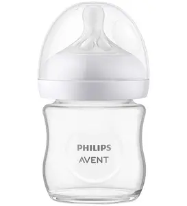 Avent Nappflaska Natural Response 3.0 Glas 120ml beige