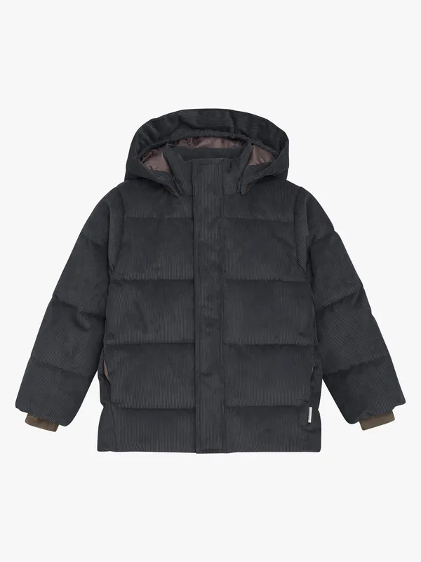 EN FANT Manchester Puffjacka, Ebony, 140