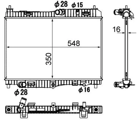 Kylare MAHLE CR 1896 000S