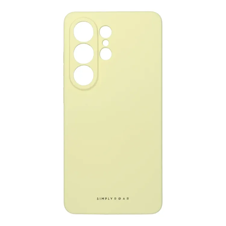 Roar Mobilskal För Galaxy S26 Ultra Cloud Skin – Ljusgul