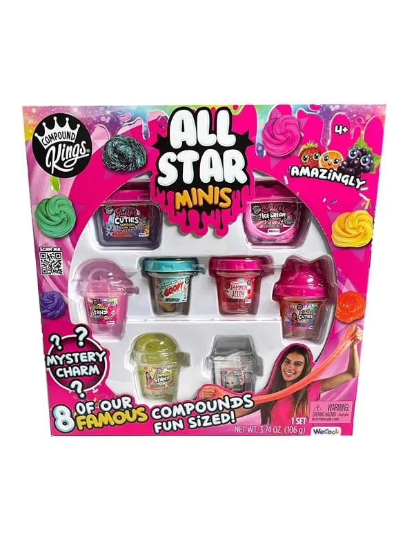 Compound Kings All Star Minis 8-pack - Compound Kings - Leksaksaffären