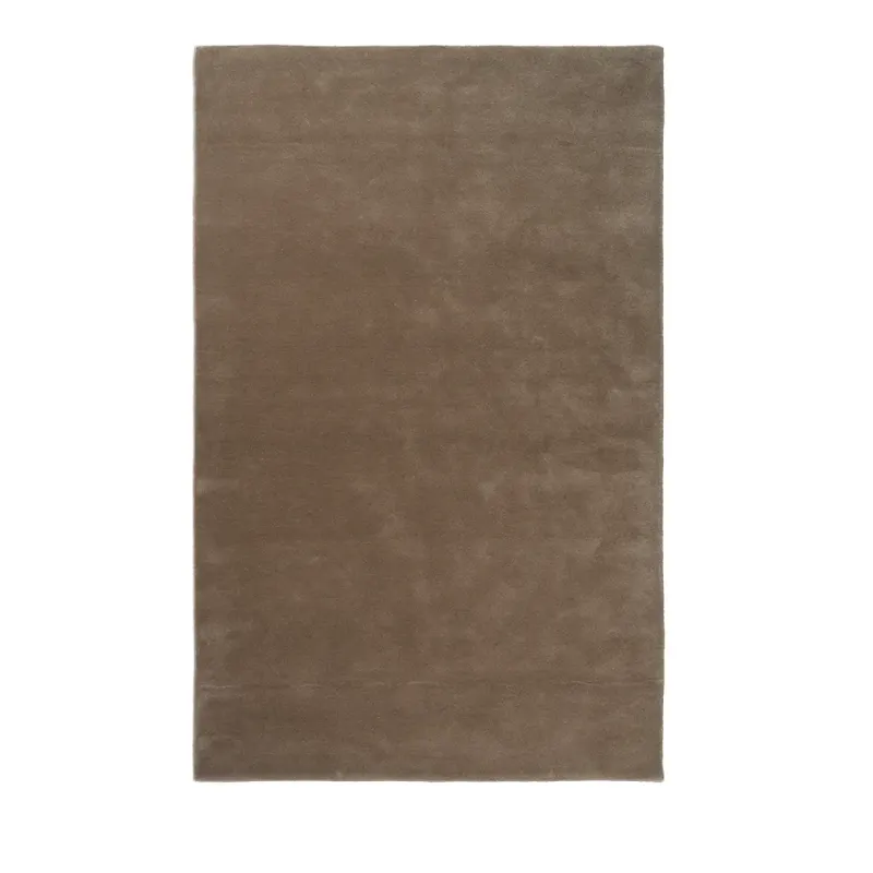 Ferm Living, Stille Tufted Rug – 140 x 200 – Ash Brown