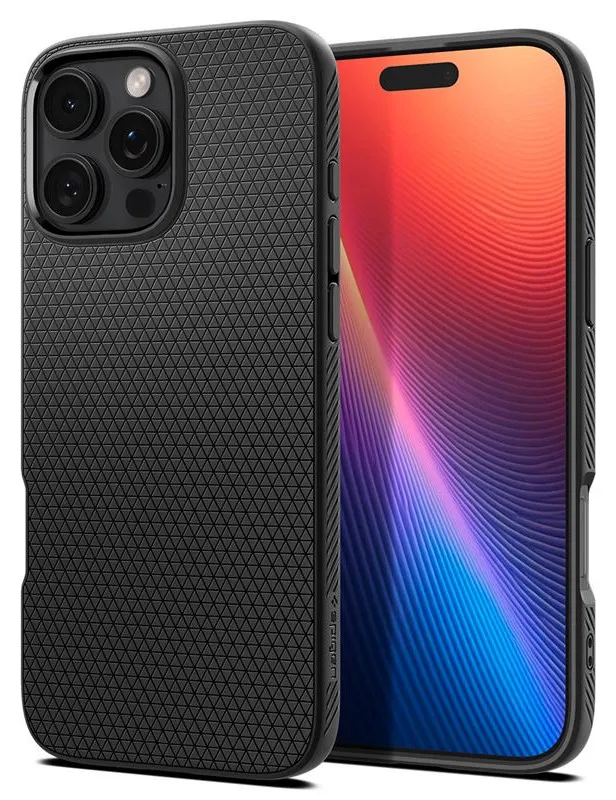 Spigen Mobilskal till iPhone 16 Pro Max Liquid Air - Matte Svart