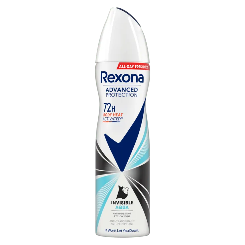 Rexona 72h Advanced Protection Invisible Aqua spray 150 ml