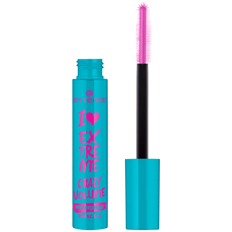 Mascara - ESSENCE - I Love Extreme Crazy Waterproof - Otrolig volym - Vattentålig formula - Vegansk