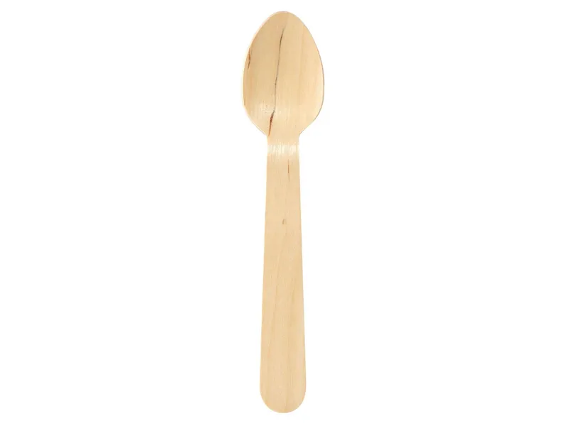 Bestick Duni teskedar vaxbehandlade 11 cm, förpackning 100 st