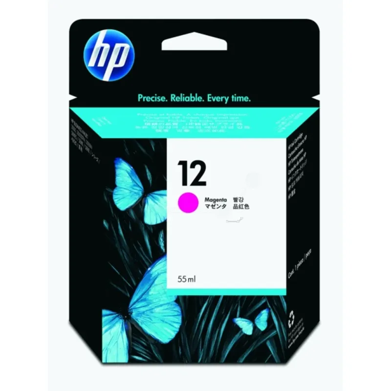 HP 12 Bläckpatron magenta, 55 ml
