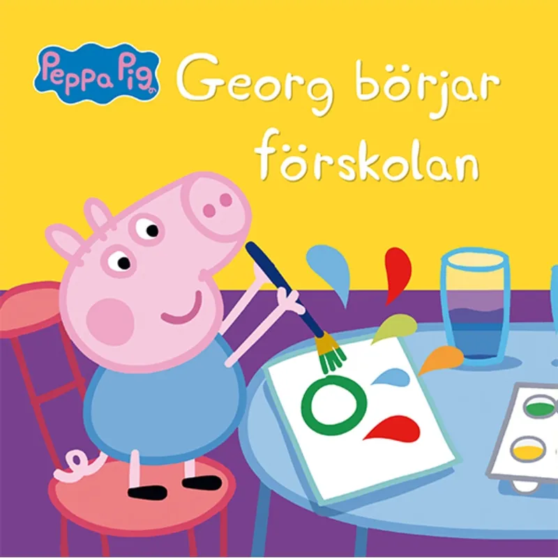 Georg börjar förskolan