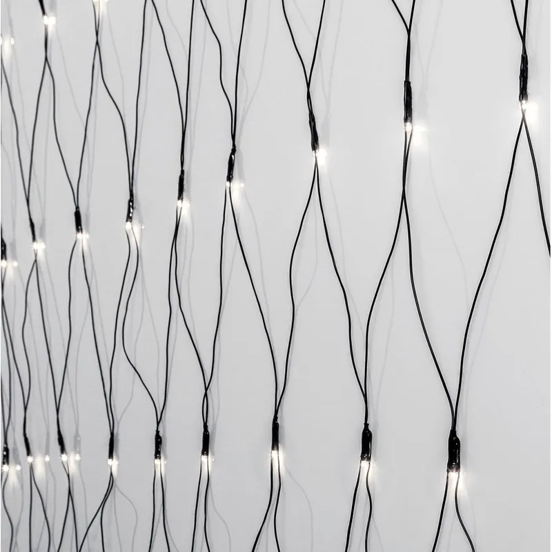 Ljusnät Crispy Ice White – 2 x 2m, 160 LED