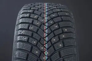 Continental IceContact 3 ( 215/50 R19 93T, Dubbade, med fälgskydd )