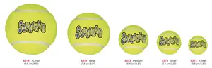 Leksak Kong SqueakAir Tennisboll 6 cm 3 st