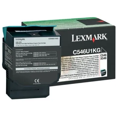 Lexmark C546U1KG Tonerkassett svart High Yield