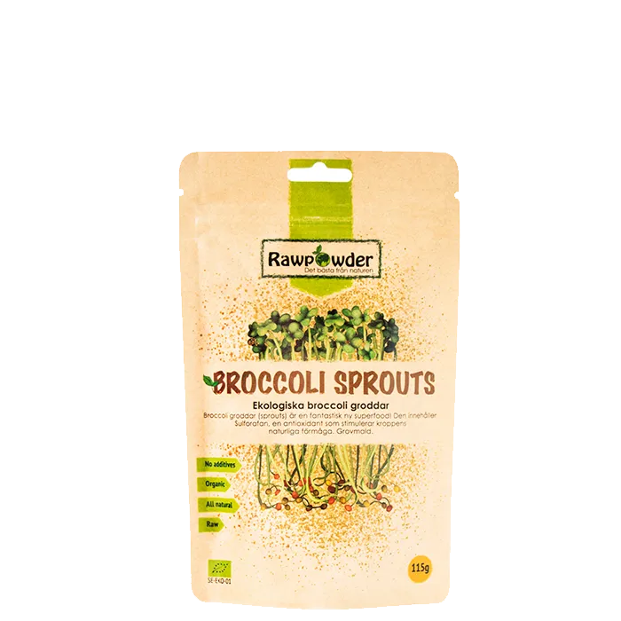 Broccoli Sprouts 115g - Rawpowder