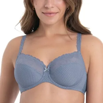 Rosa Faia BH Eloise Underwire Bra Blå nylon E 95 Dam