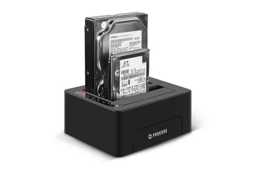 Prokord Usb 3.0 Dockningsstation Med Diskkloning