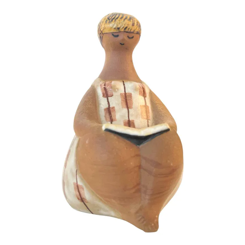 Gustavsberg – Figurin Charlotta blond – ABC Flickorna design Lisa Larson