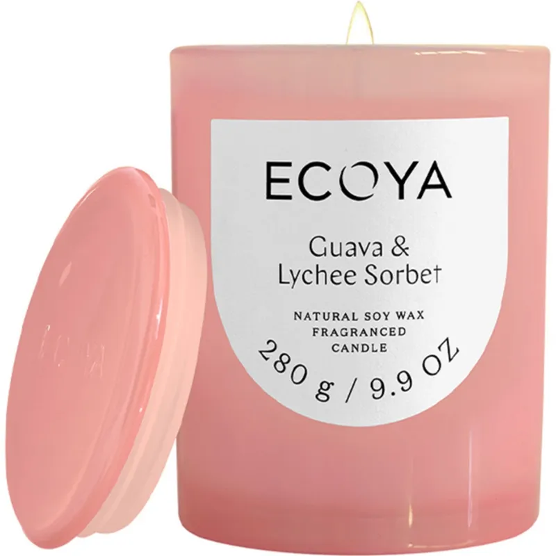 Ecoya Metro Candle Guava & Lychee & Sorbet - 280 g