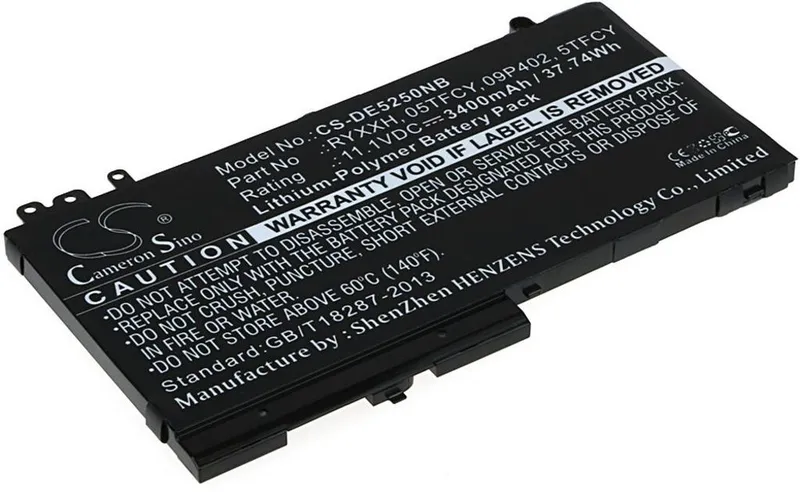 Batteri till Dell Latitude 12 5000 mfl
