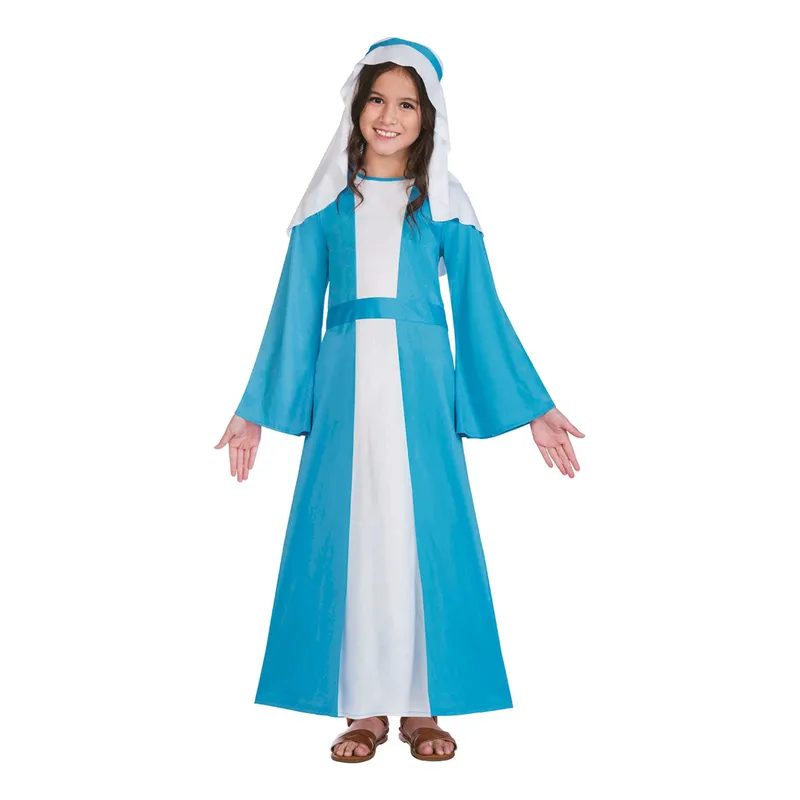 Jungfru Maria Barn Maskeraddräkt – X-Small