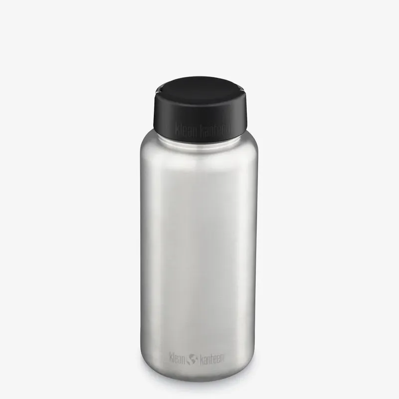 Klean Kanteen Wide 1182 ml (W/Wide Loop Cap) Brushed Stainless