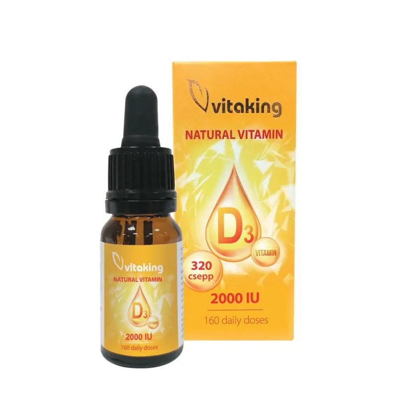 Vitaking – Vitamin D3 Droppar, 10 ml