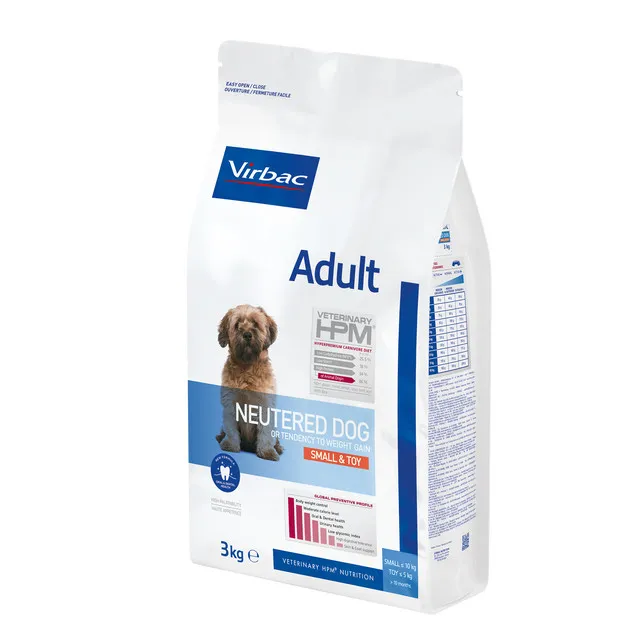 Adult Neutered Hundfoder Small & Toy – 3 kg