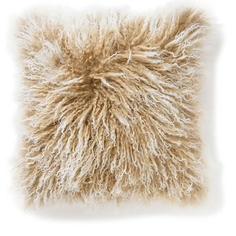 Skinnwille, Shansi Kuddfodral 40×40 cm Beige