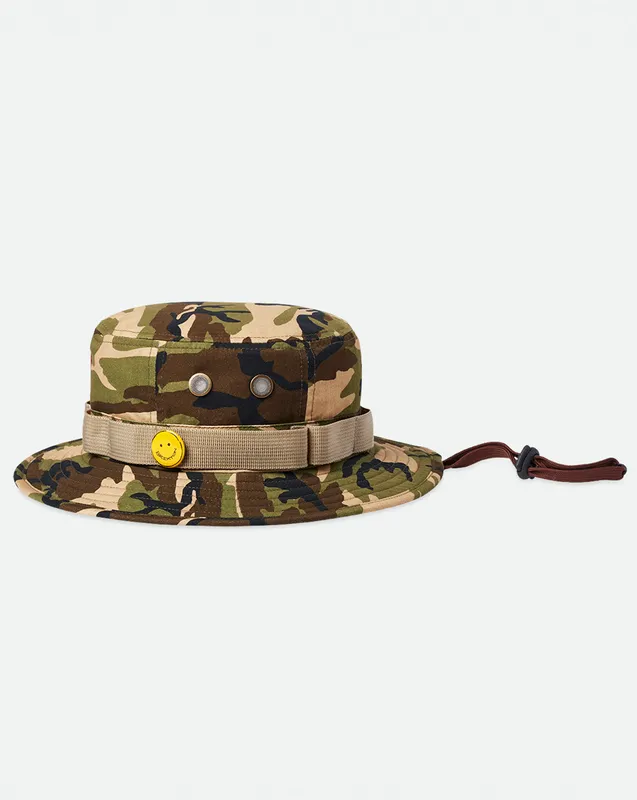 Brixton Love Packable Bucket Hat Svart, Oliv, Brun